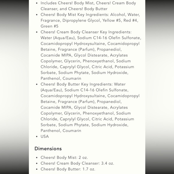 Anthropology, Nostalgia Party Pack Girt Set. - Picture 3 of 3